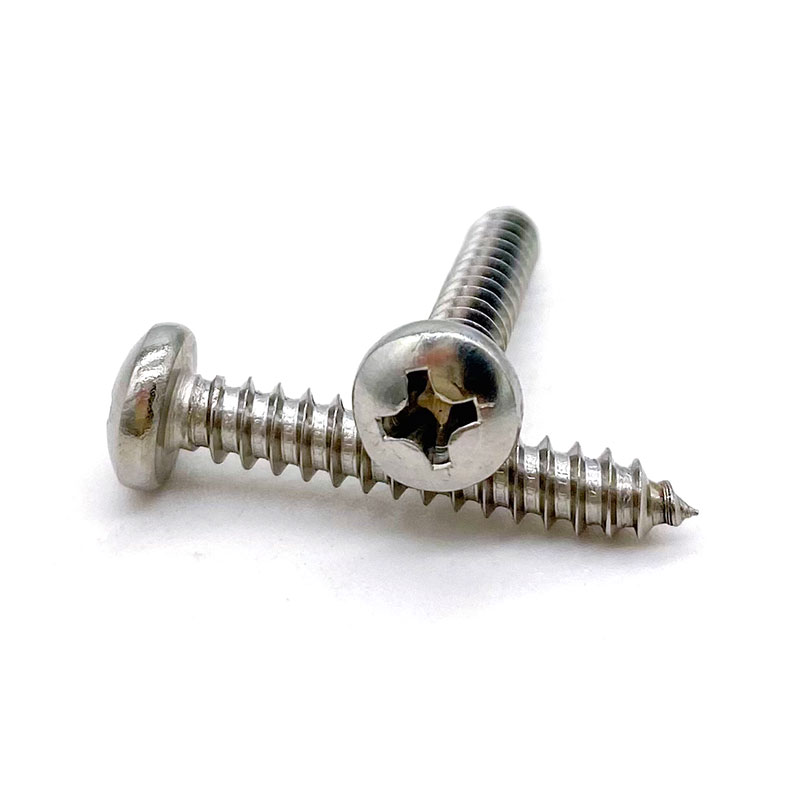 DIN 7981 Cruz Recessed Pan Head Self Tapping Screws